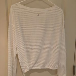 White Lululemon Top